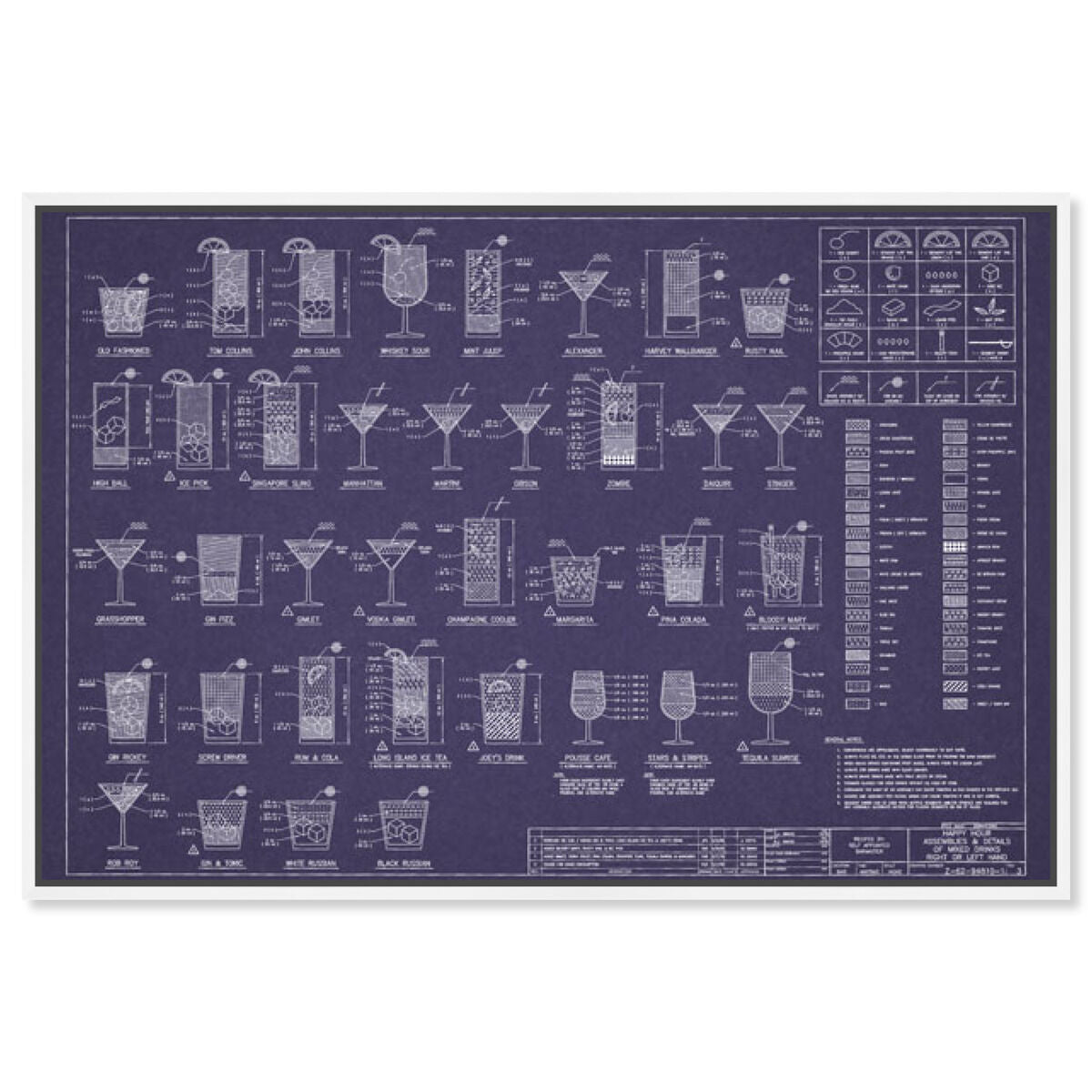 54x36/Framed Canvas/WFL