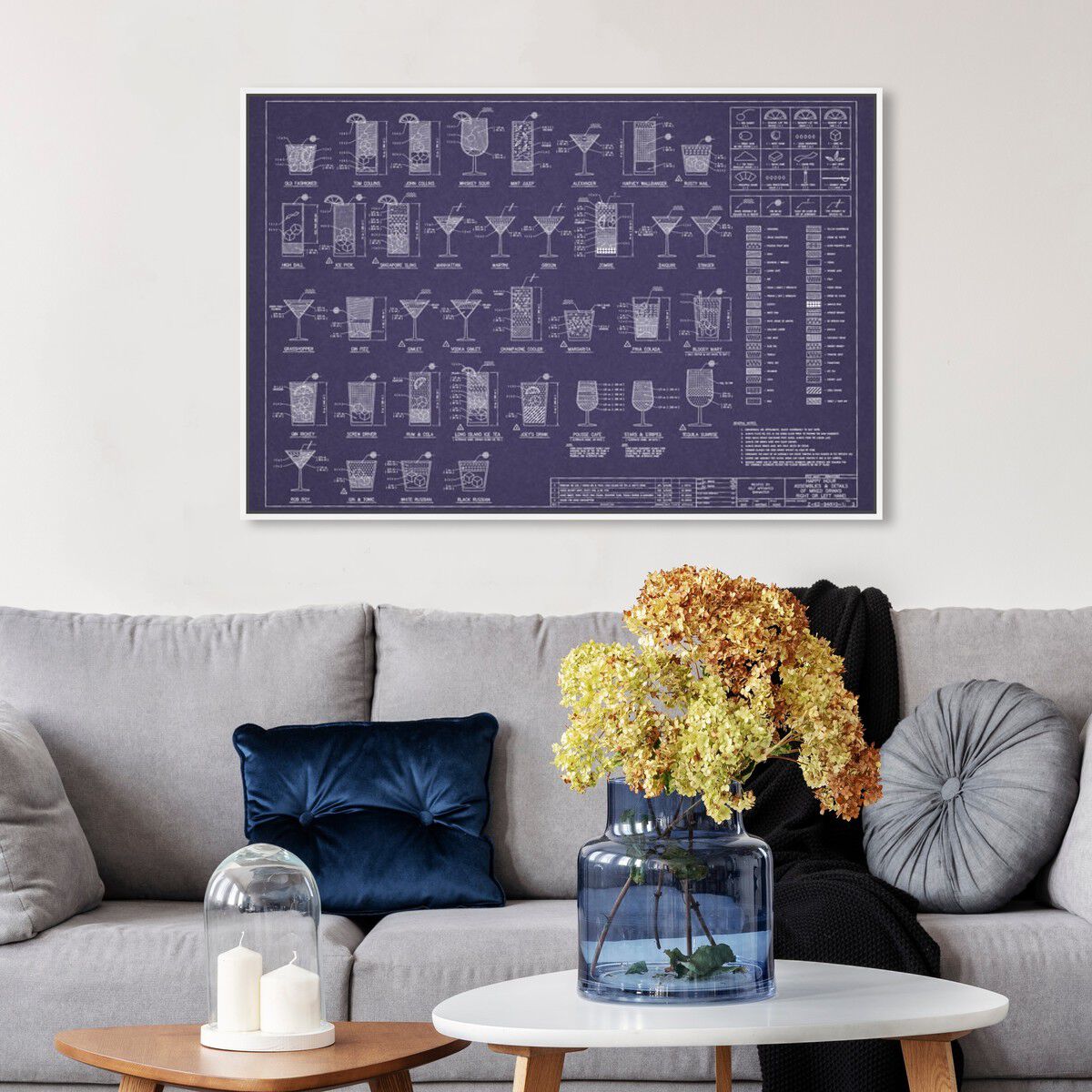 54x36/Framed Canvas/WFL