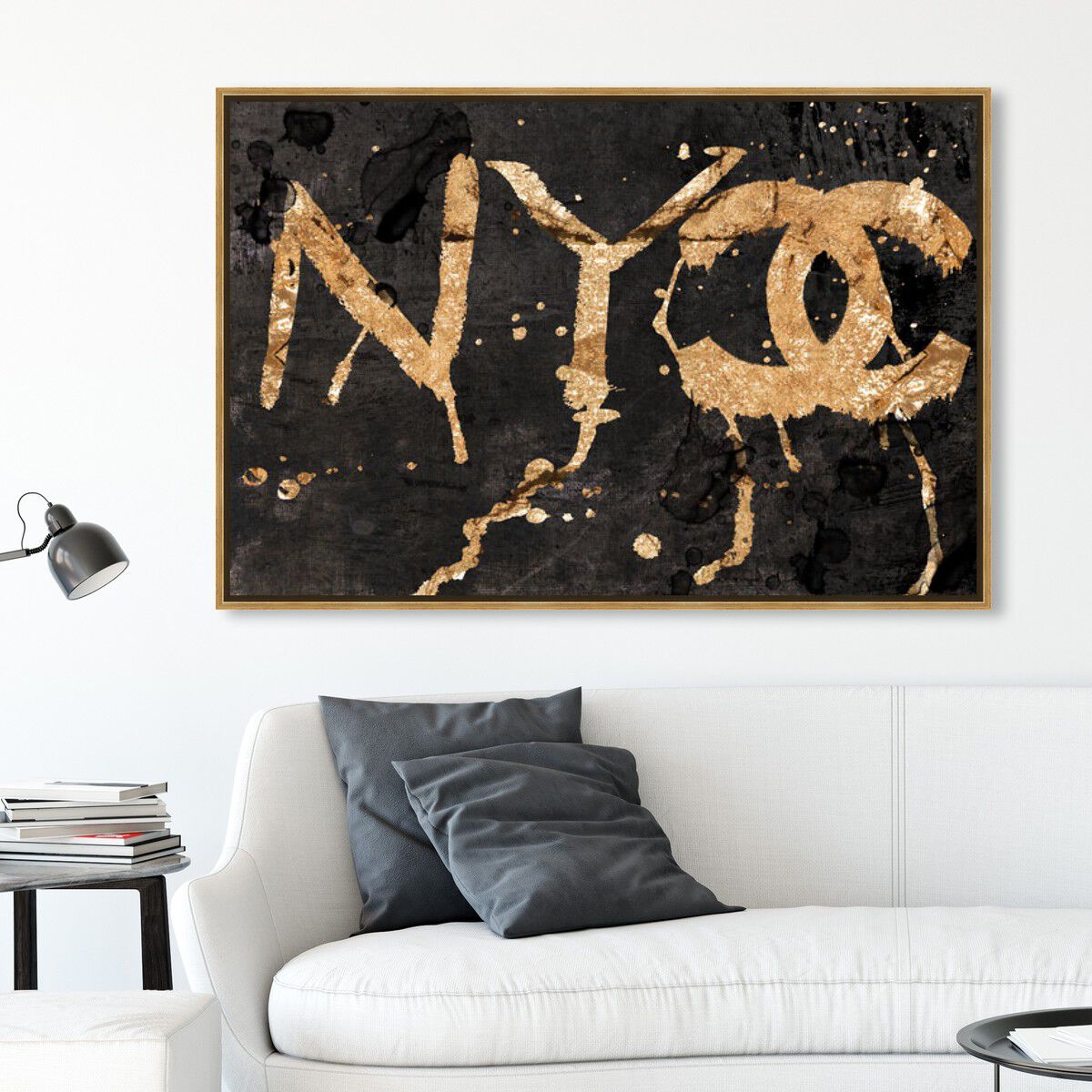 54x36/Framed Canvas/PSGLD