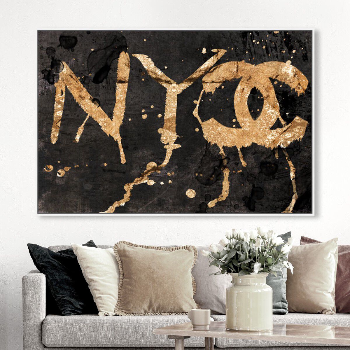 54x36/Framed Canvas/WFL