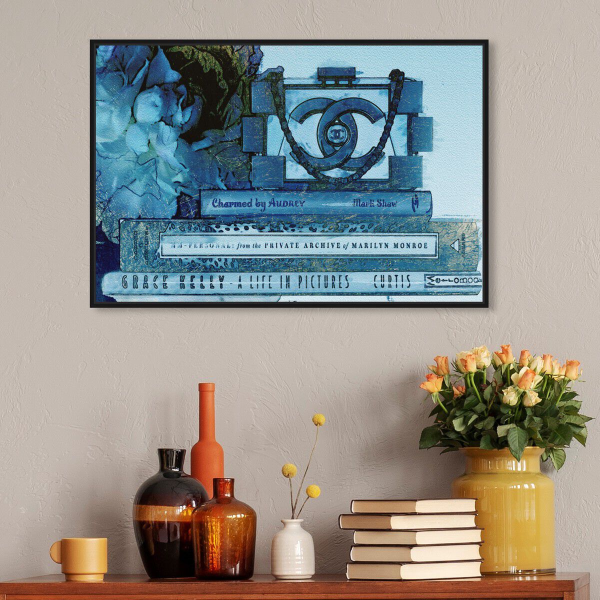 54x36/Framed Canvas/BFL