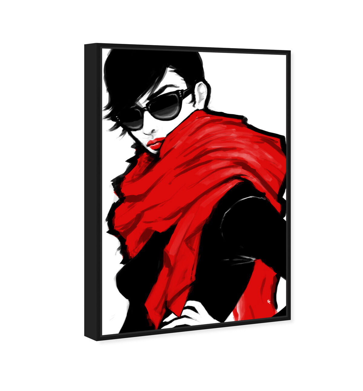 36x54/Framed Canvas/BFL
