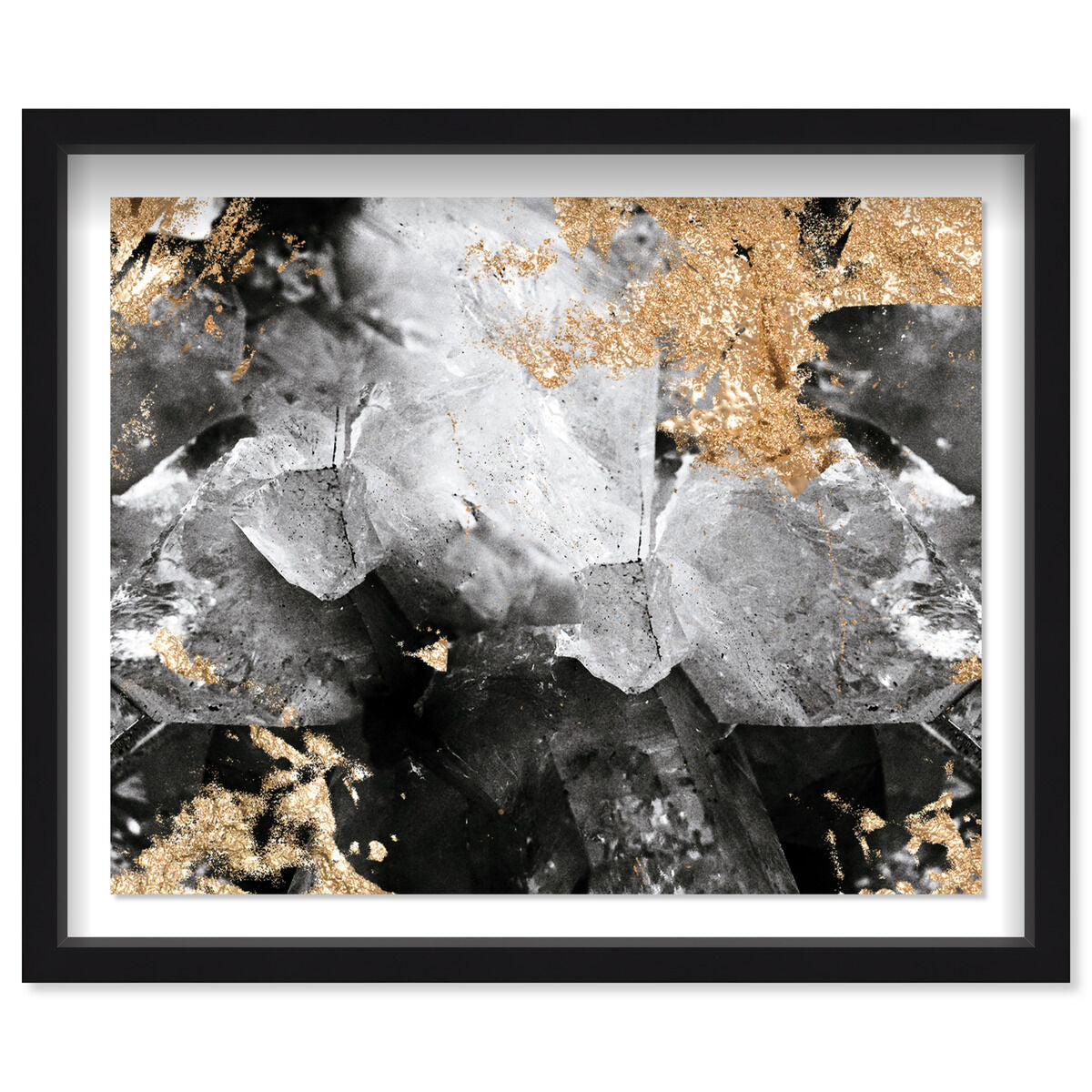 Luxury Black and Gold Abstract Wall Art | Oliver Gal