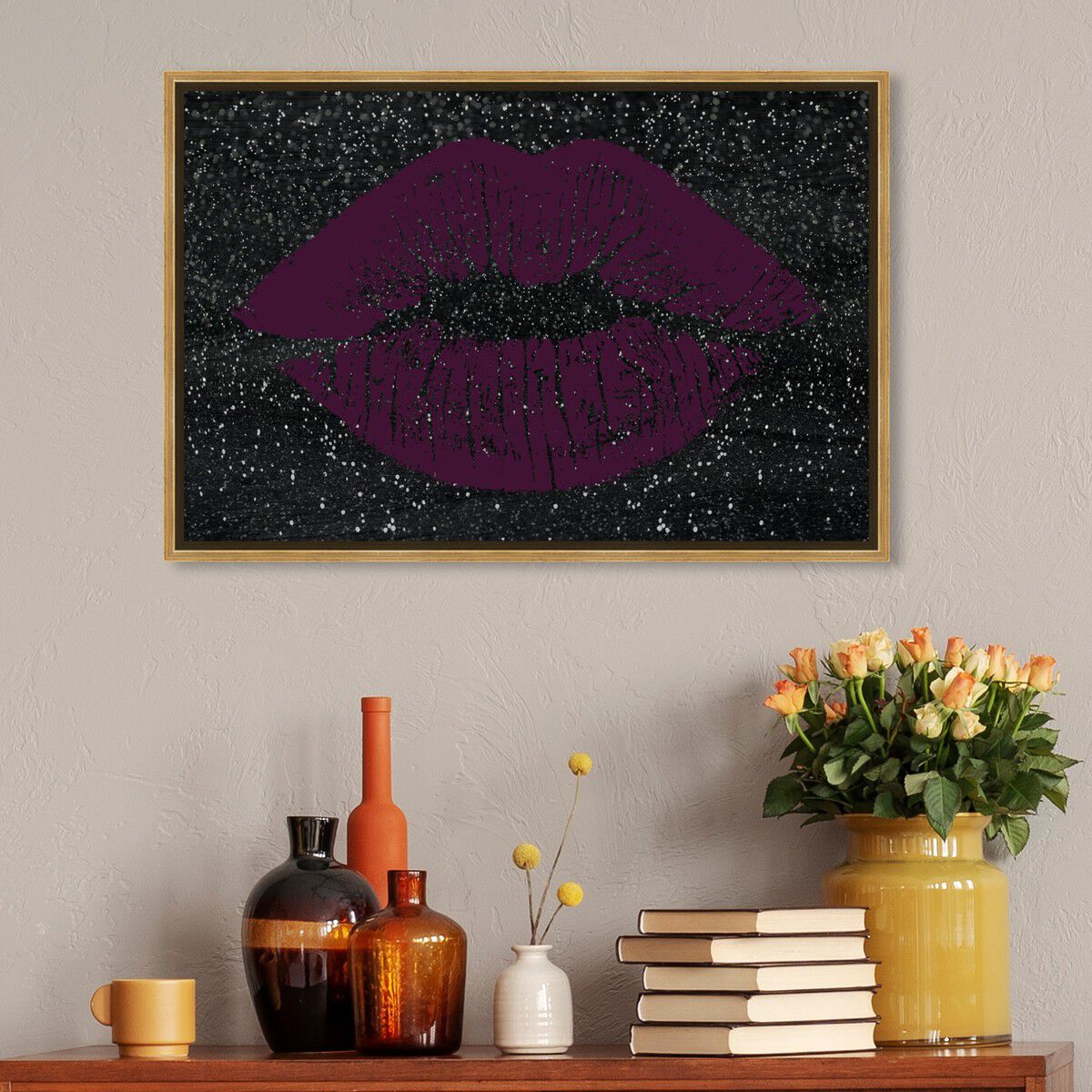54x36/Framed Canvas/PSGLD