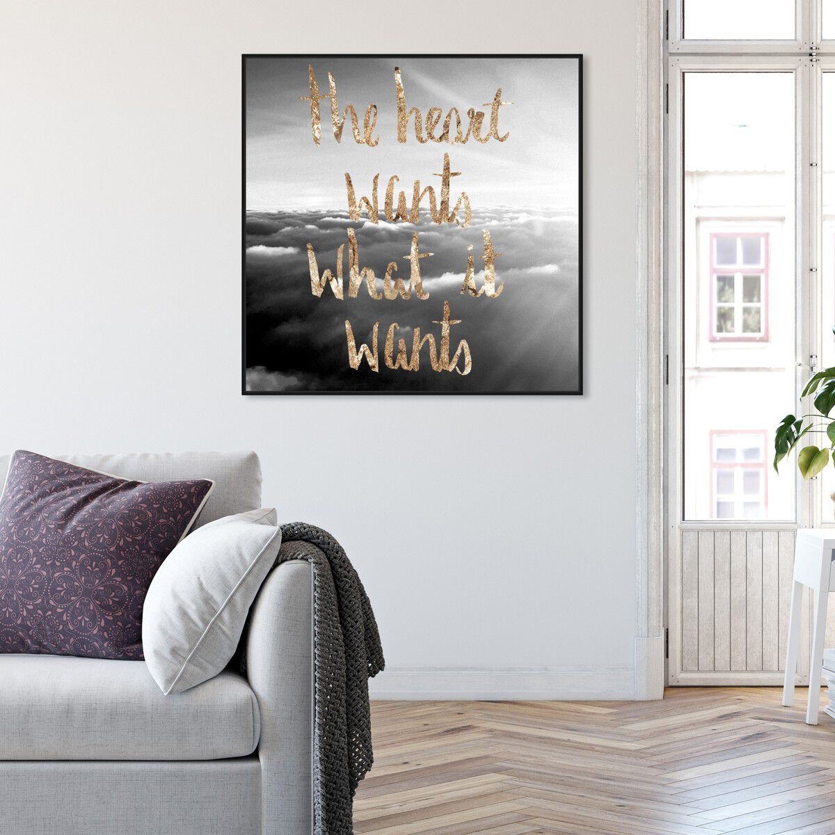 40x40/Framed Canvas/BFL