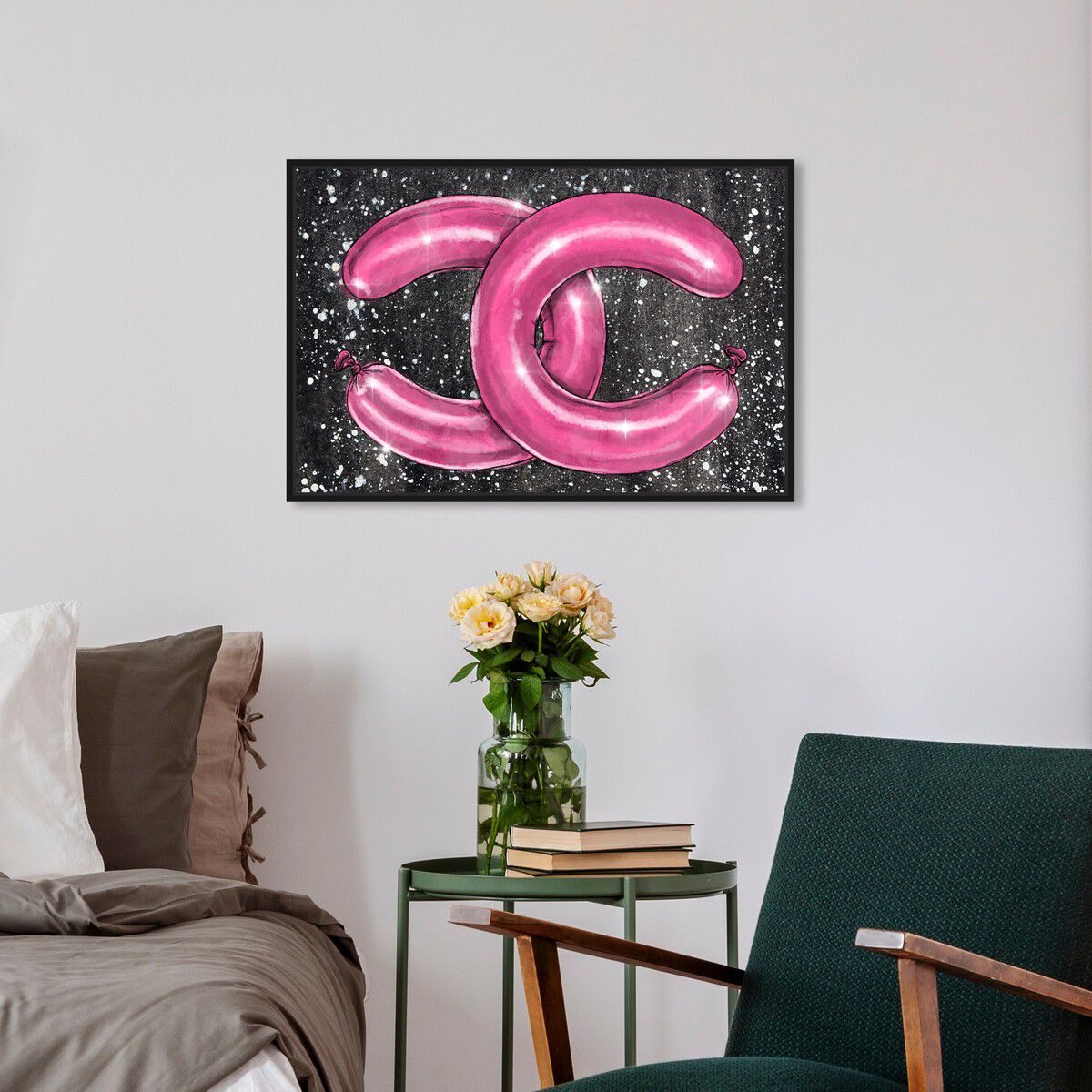 54x36/Framed Canvas/BFL