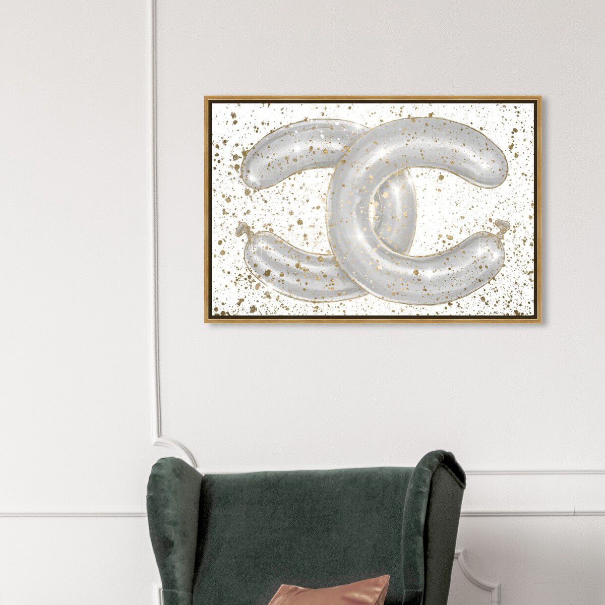 54x36/Framed Canvas/PSGLD