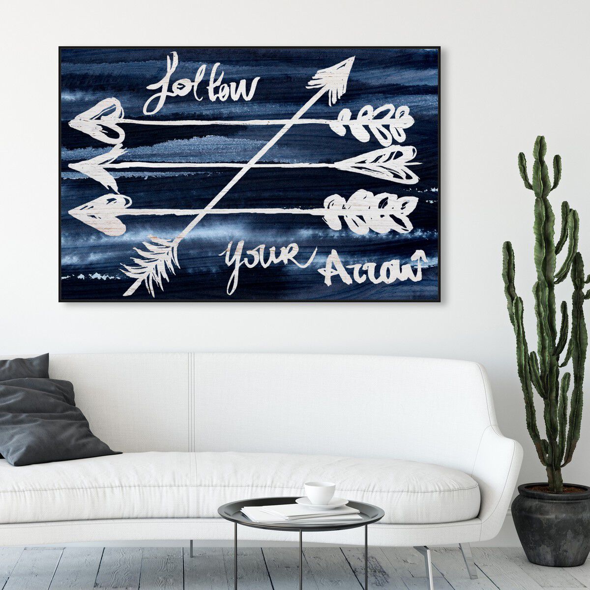 54x36/Framed Canvas/BFL
