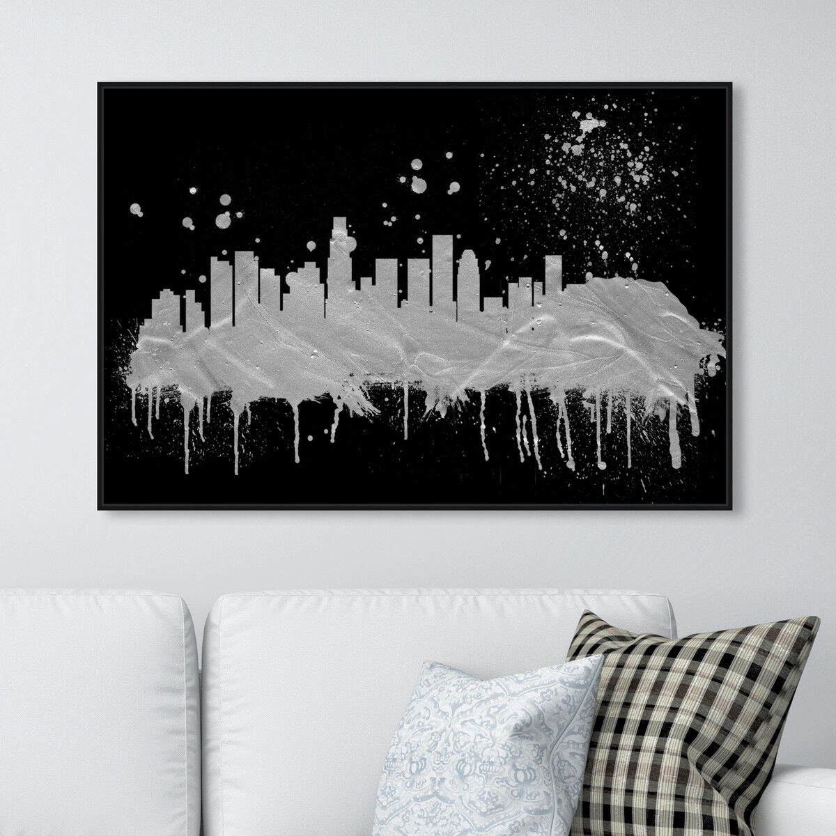54x36/Framed Canvas/BFL
