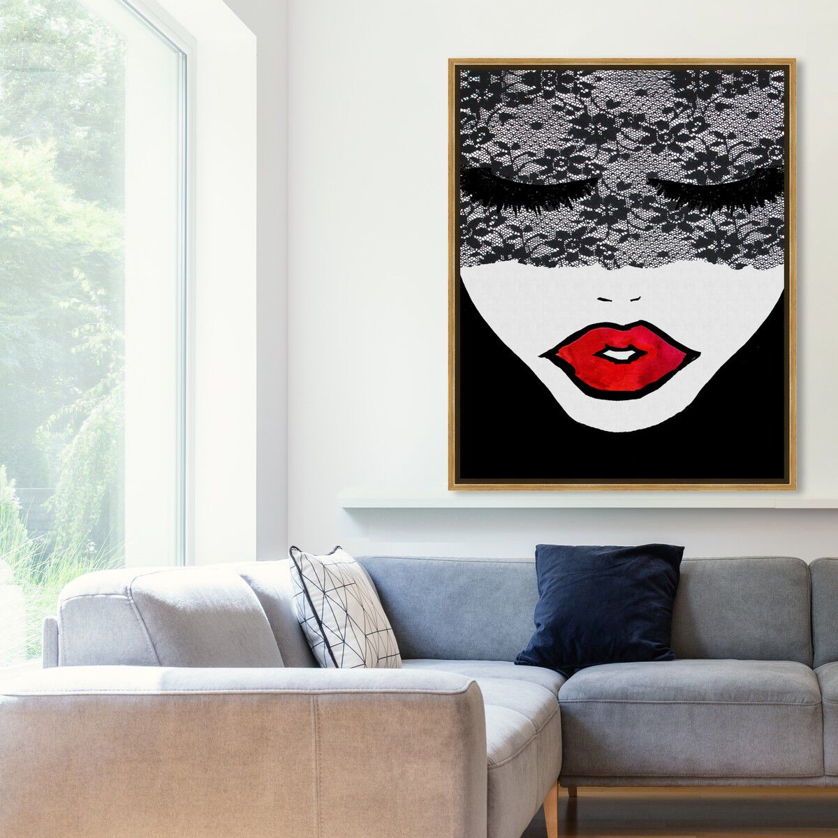 36x45/Framed Canvas/PSGLD