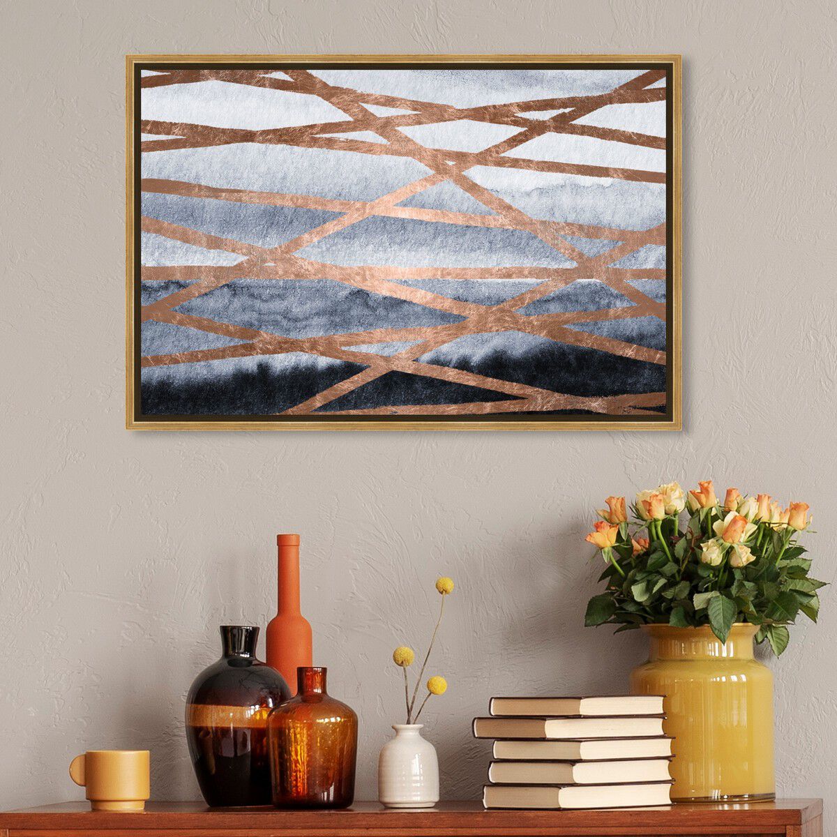 54x36/Framed Canvas/PSGLD