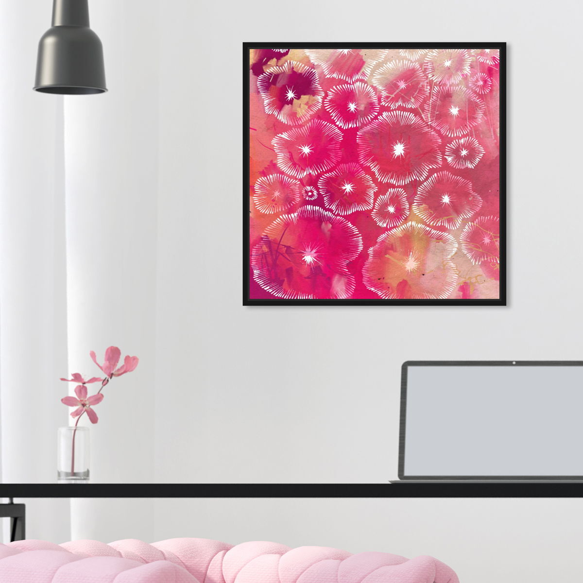 40x40/Framed Canvas/BFL