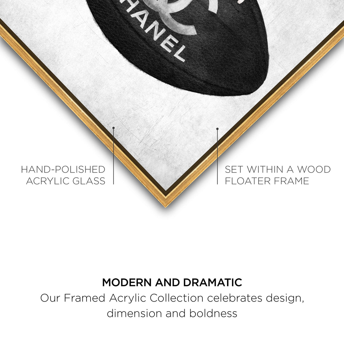 Fashion Football | Fashion Wall Art | Oliver Gal
