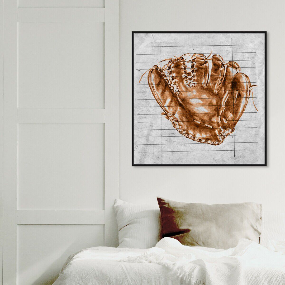 40x40/Framed Canvas/BFL