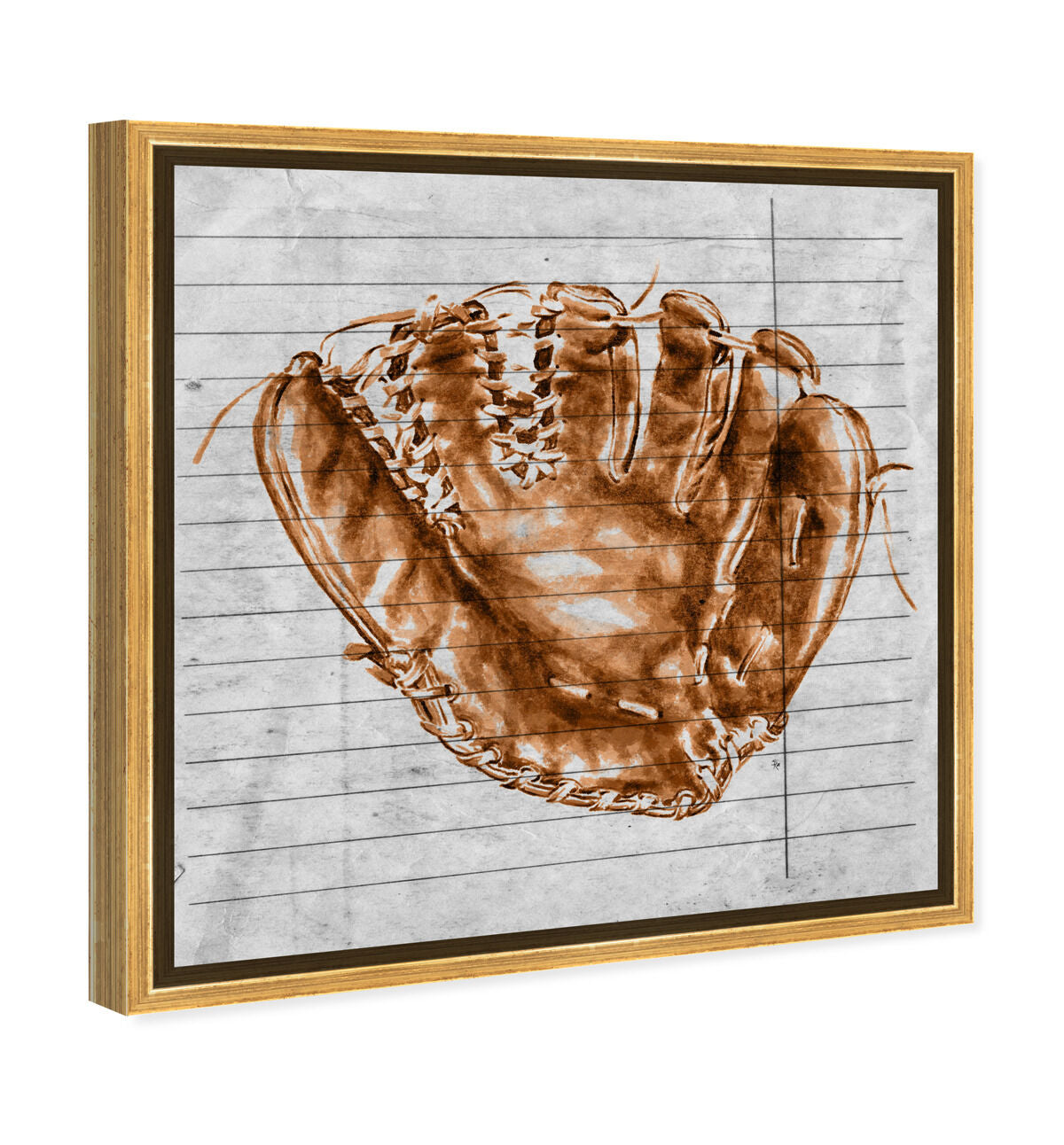 40x40/Framed Canvas/PSGLD