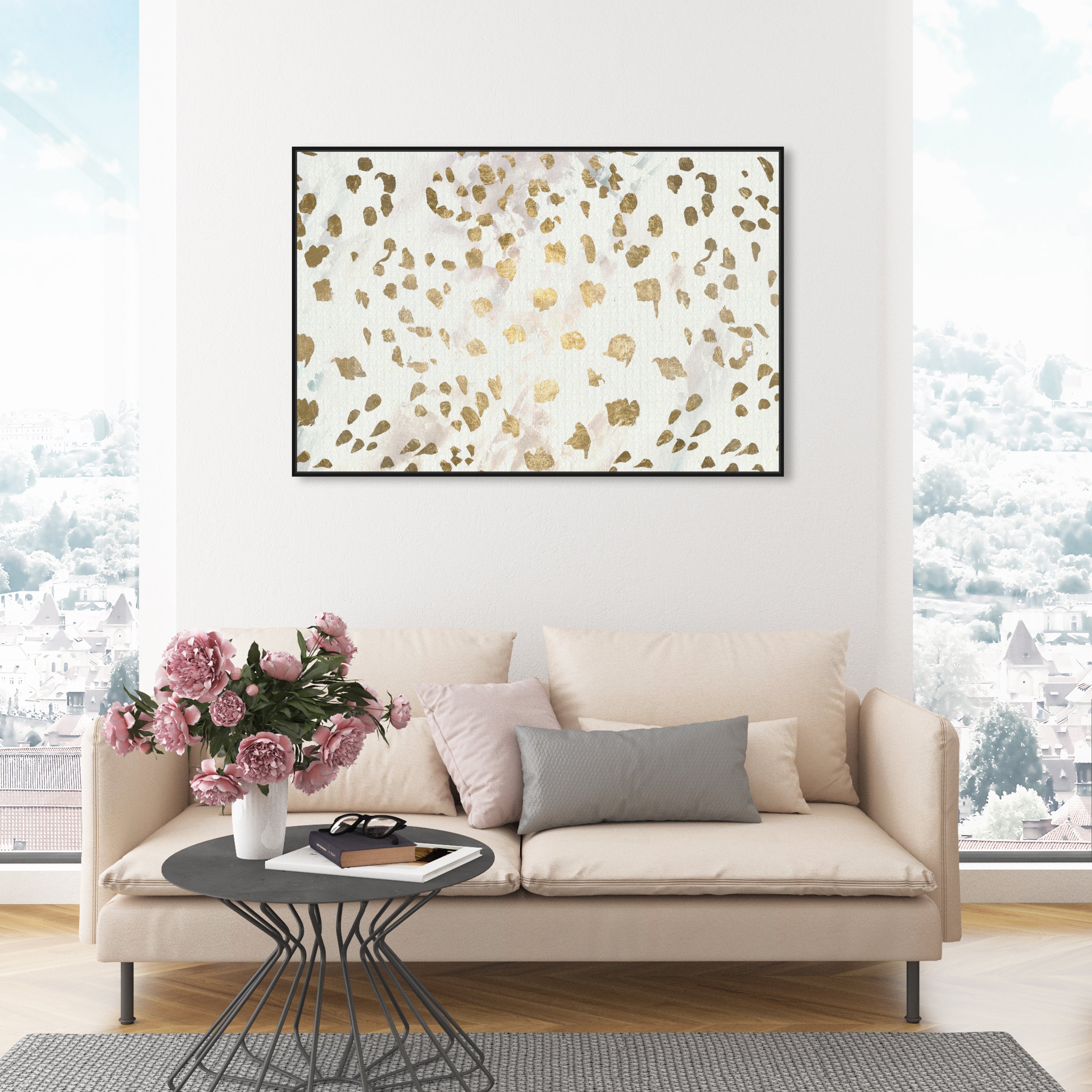 オリバーガル Cheetah Gold | Abstract Wall Art by The Oliver Gal