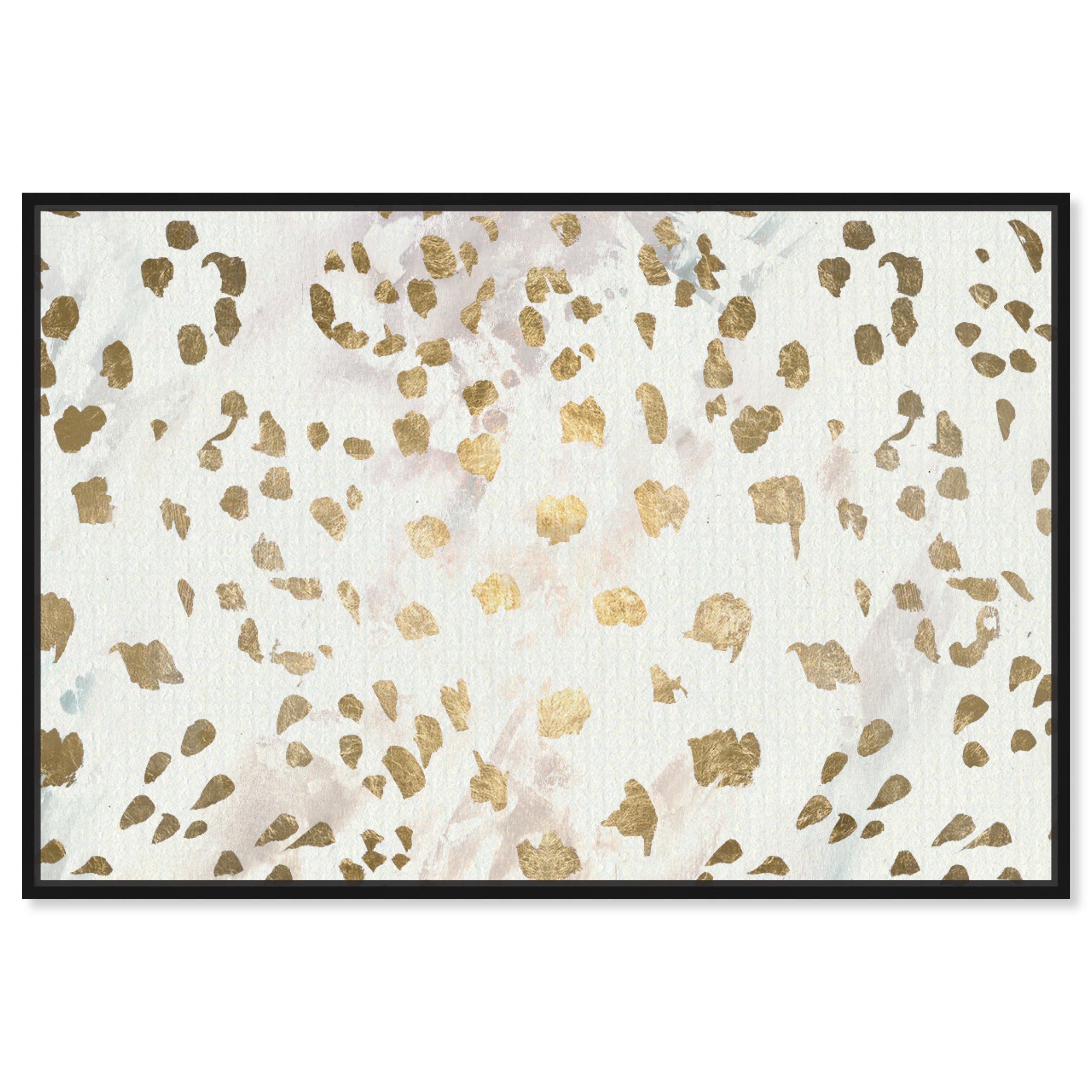 Cheetah Gold | Abstract Wall Art by The Oliver Gal