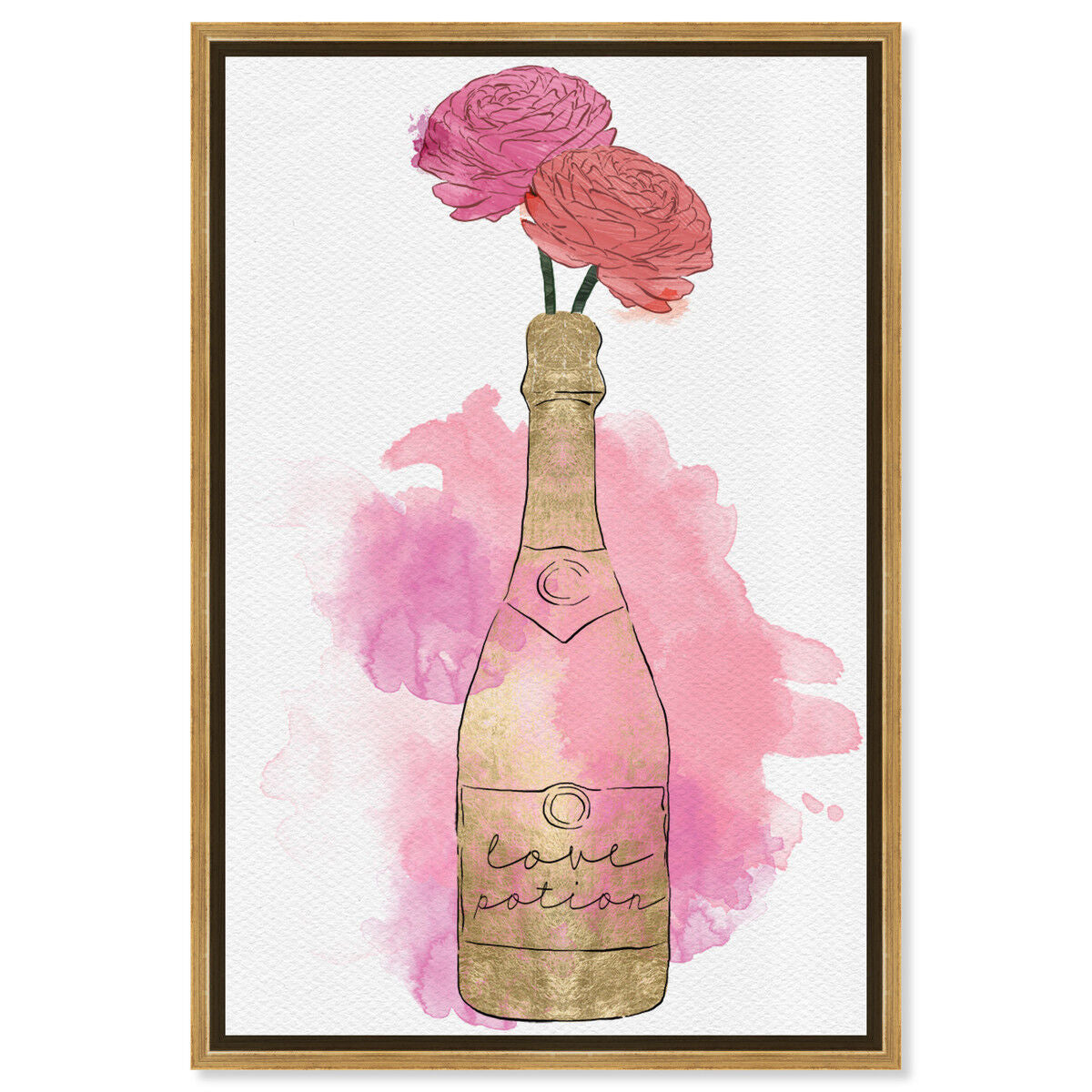 36x54/Framed Canvas/PSGLD