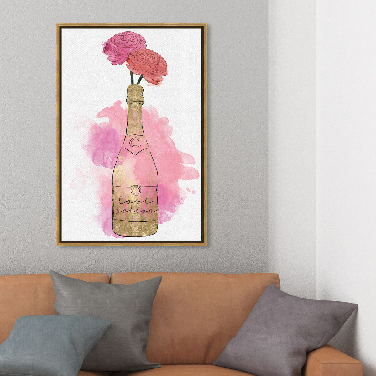 36x54/Framed Canvas/PSGLD
