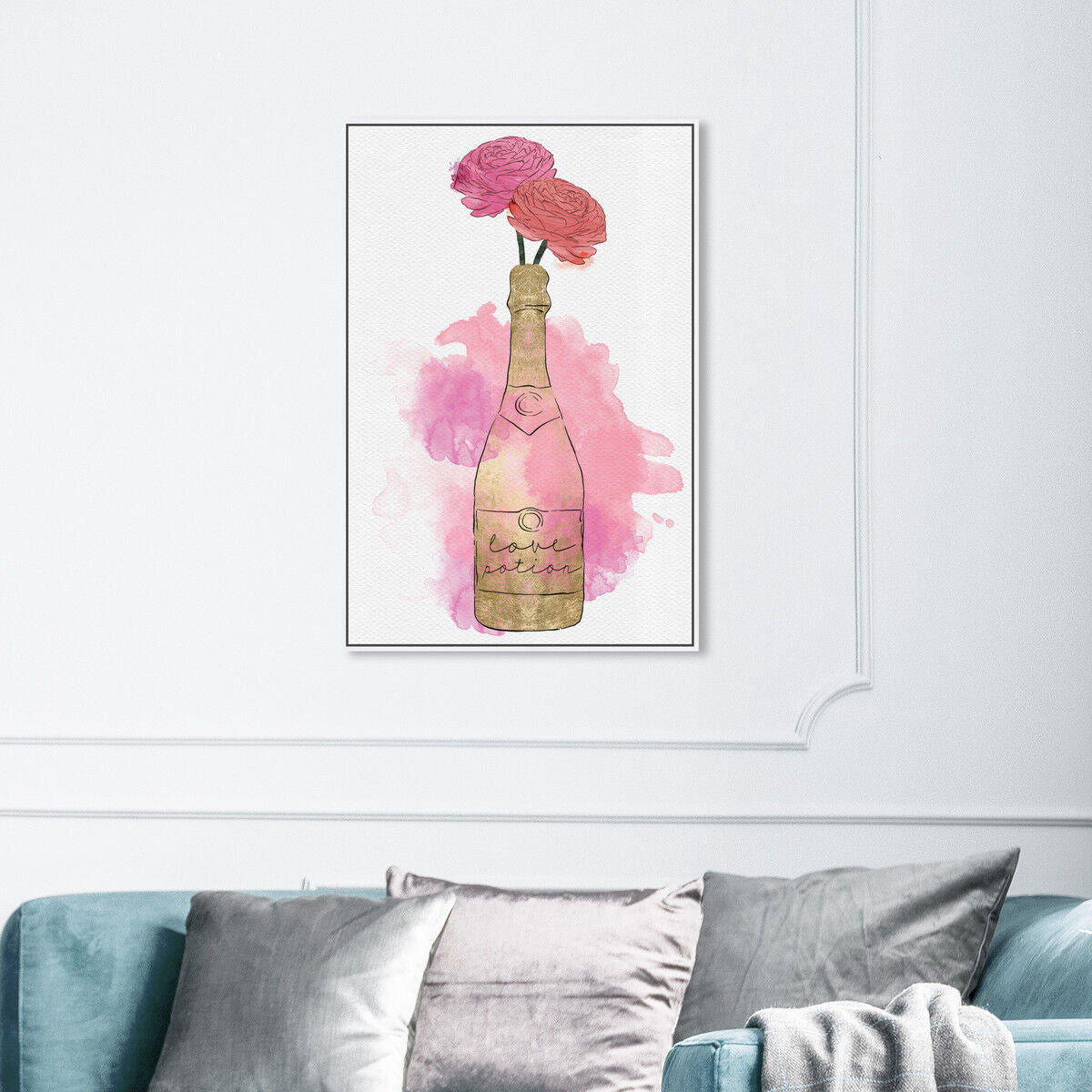 36x54/Framed Canvas/WFL