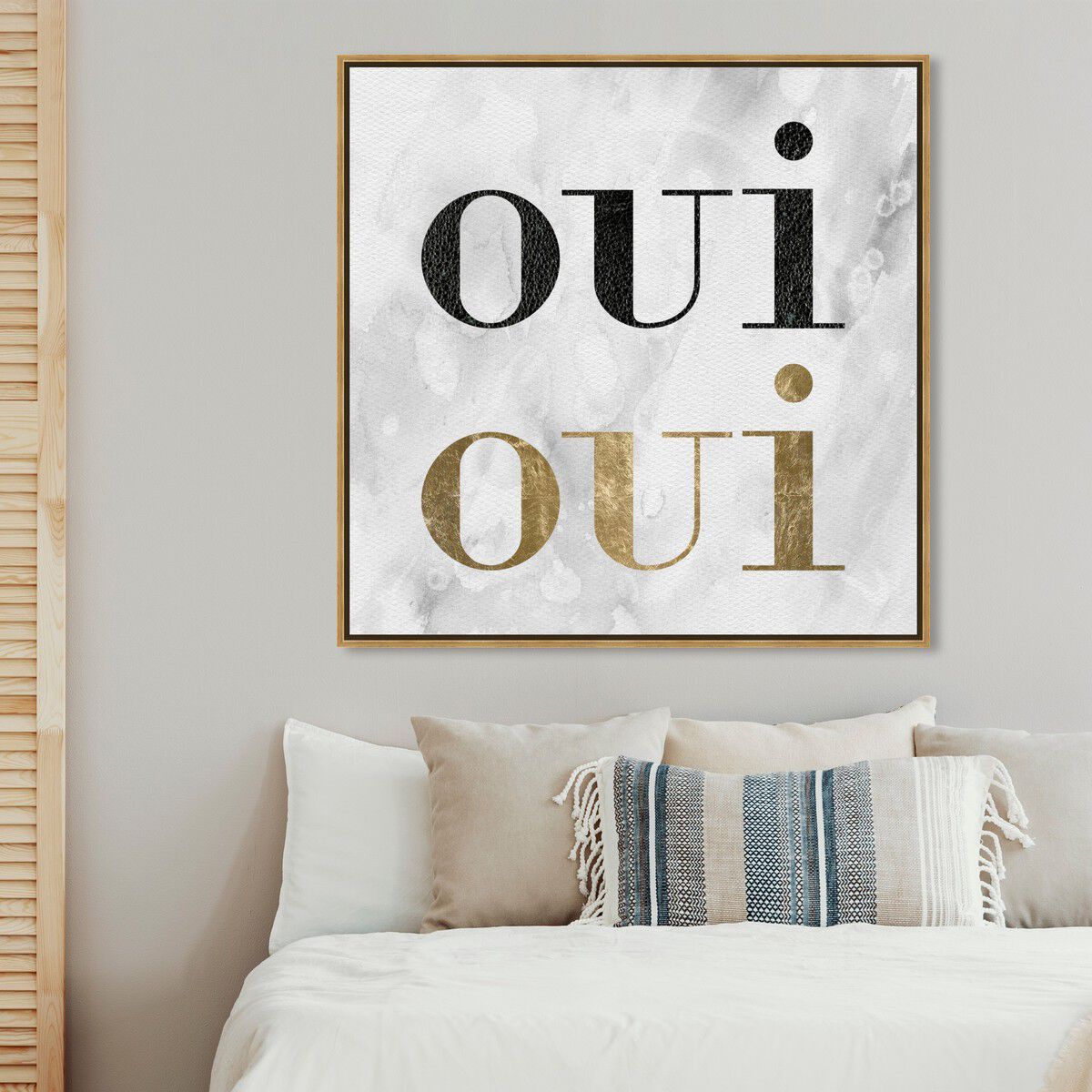 40x40/Framed Canvas/PSGLD