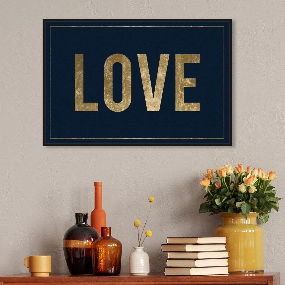 54x36/Framed Canvas/BFL