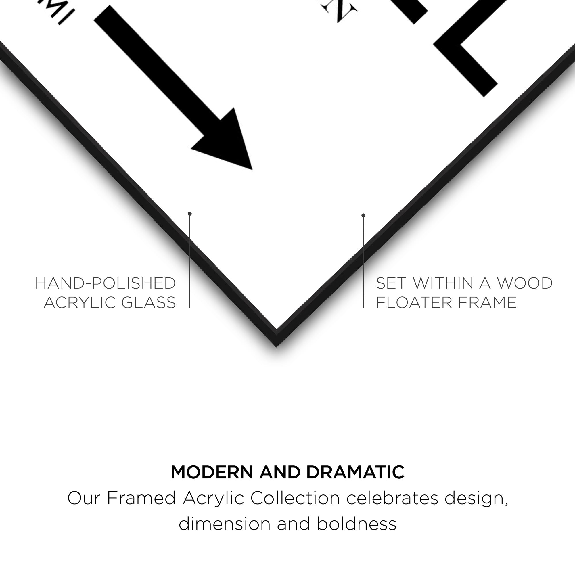 Couture Road Sign Minimalist I | Wall Art by Oliver Gal