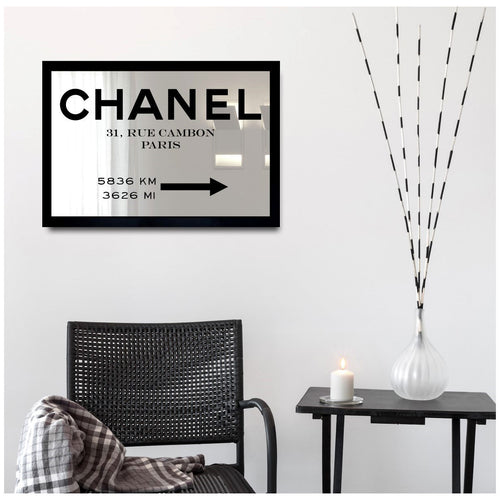 Oliver Gal 特大114x76cm Couture Road Sign Tokyo Oliver Gal 特大114x76cm Couture Road Sign Tokyo キャンバス