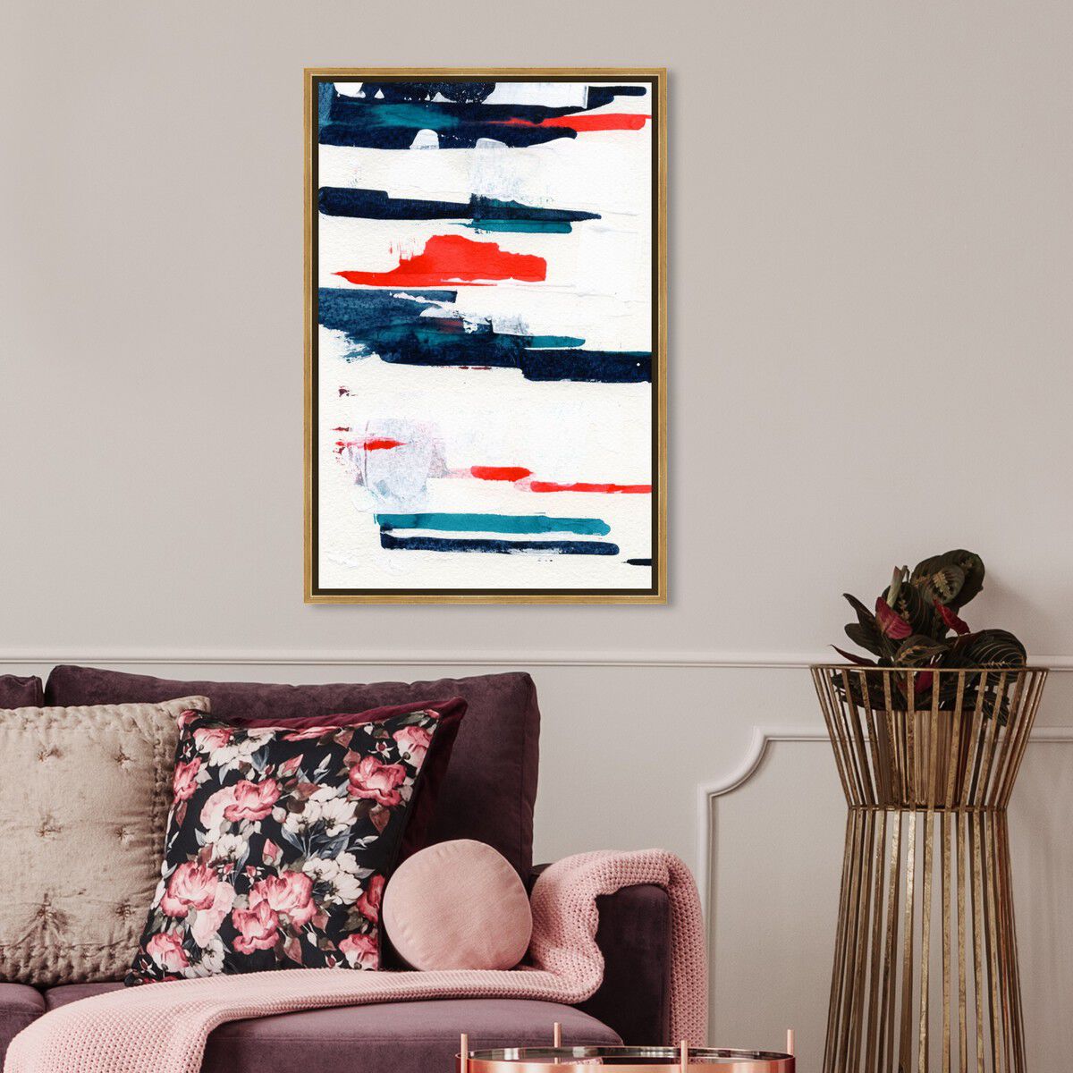 36x54/Framed Canvas/PSGLD