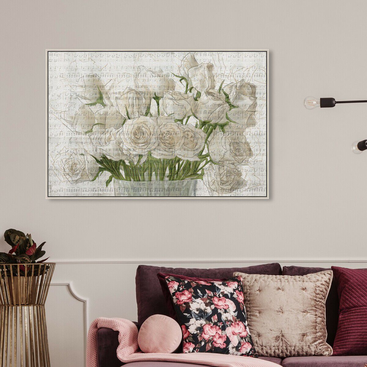 54x36/Framed Canvas/CFL