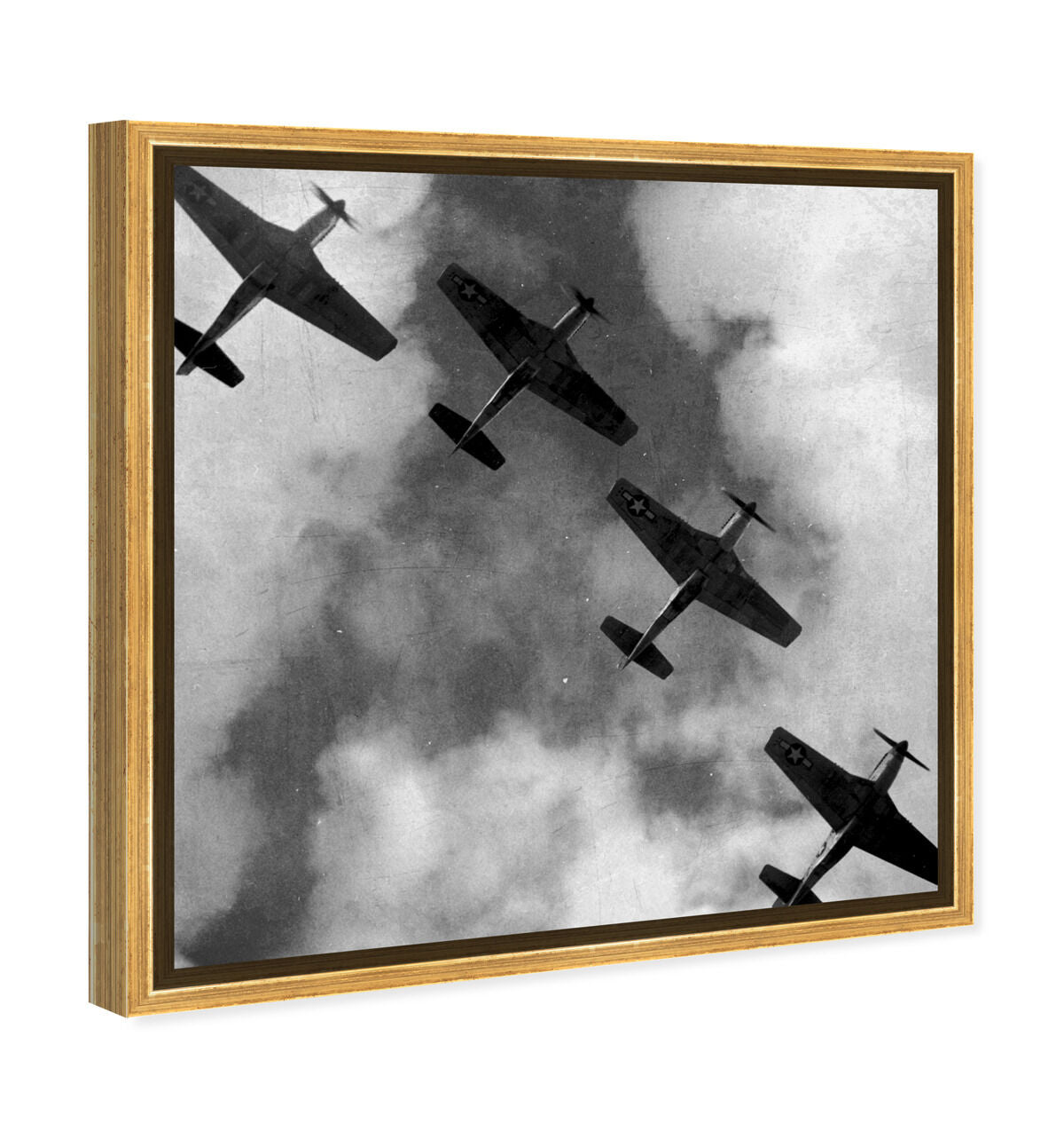 40x40/Framed Canvas/PSGLD