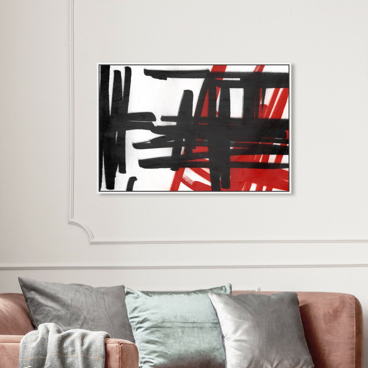 54x36/Framed Canvas/WFL