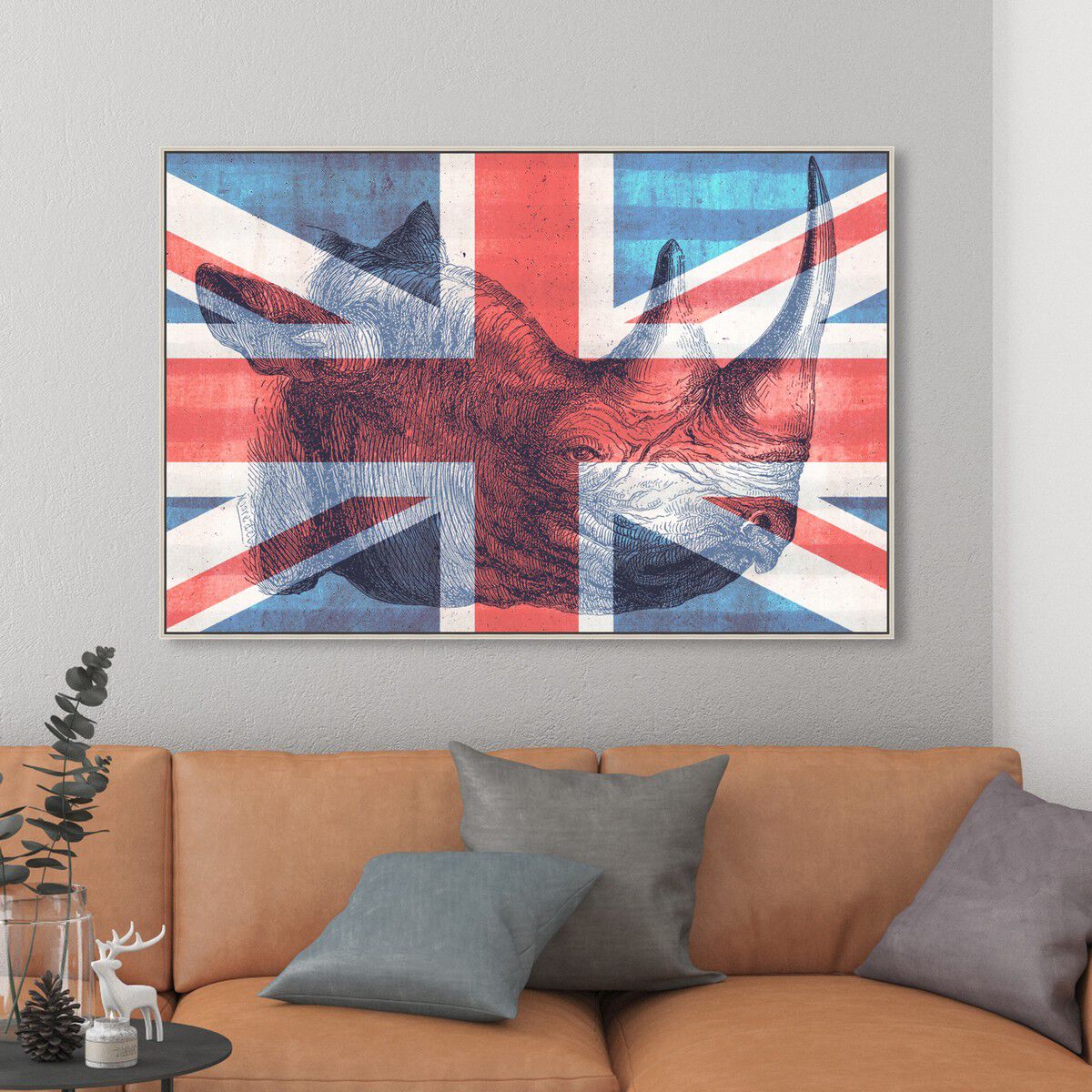 54x36/Framed Canvas/CFL