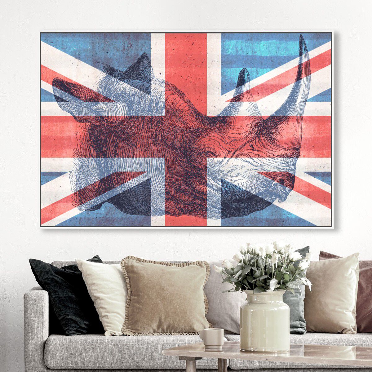 54x36/Framed Canvas/WFL