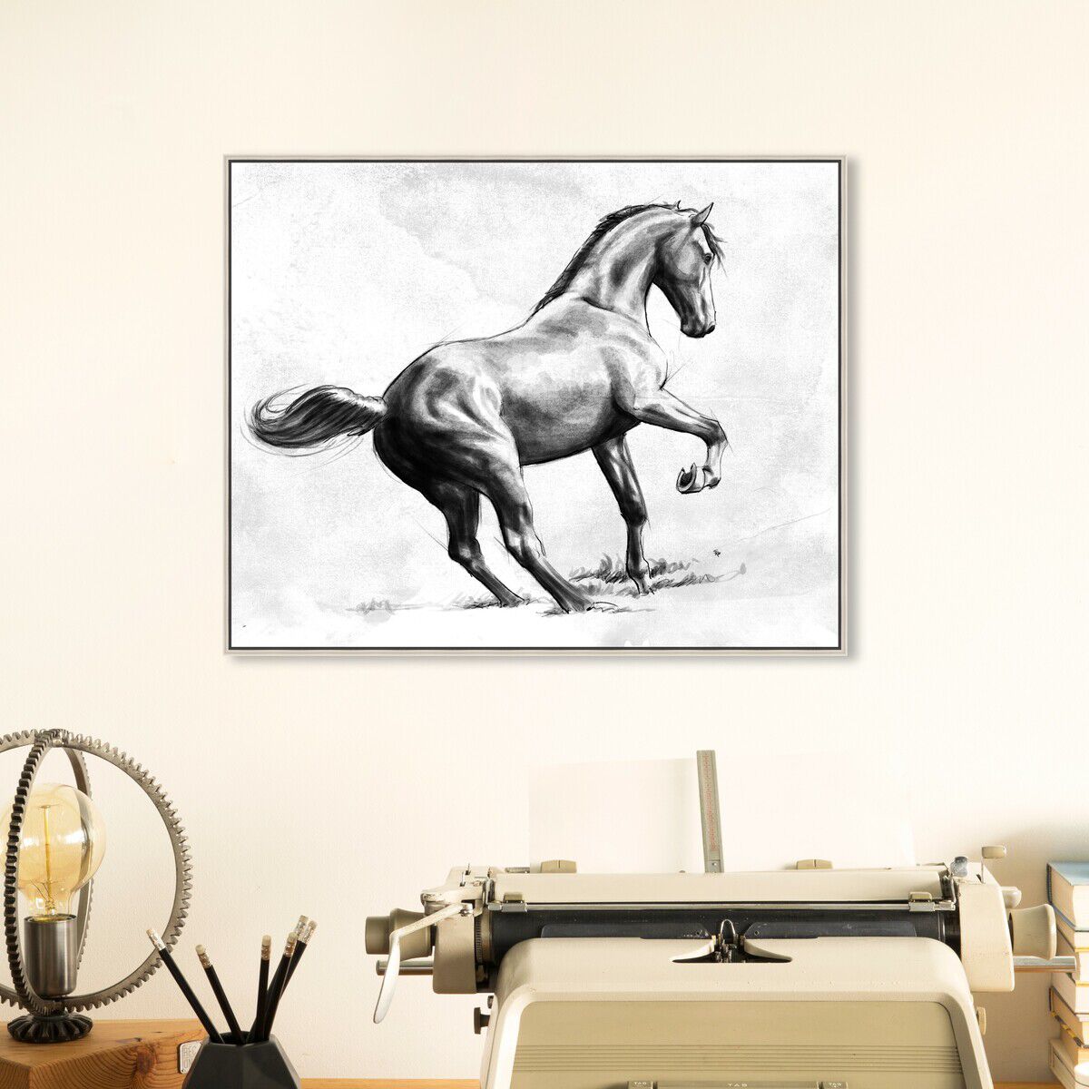 45x36/Framed Canvas/CFL