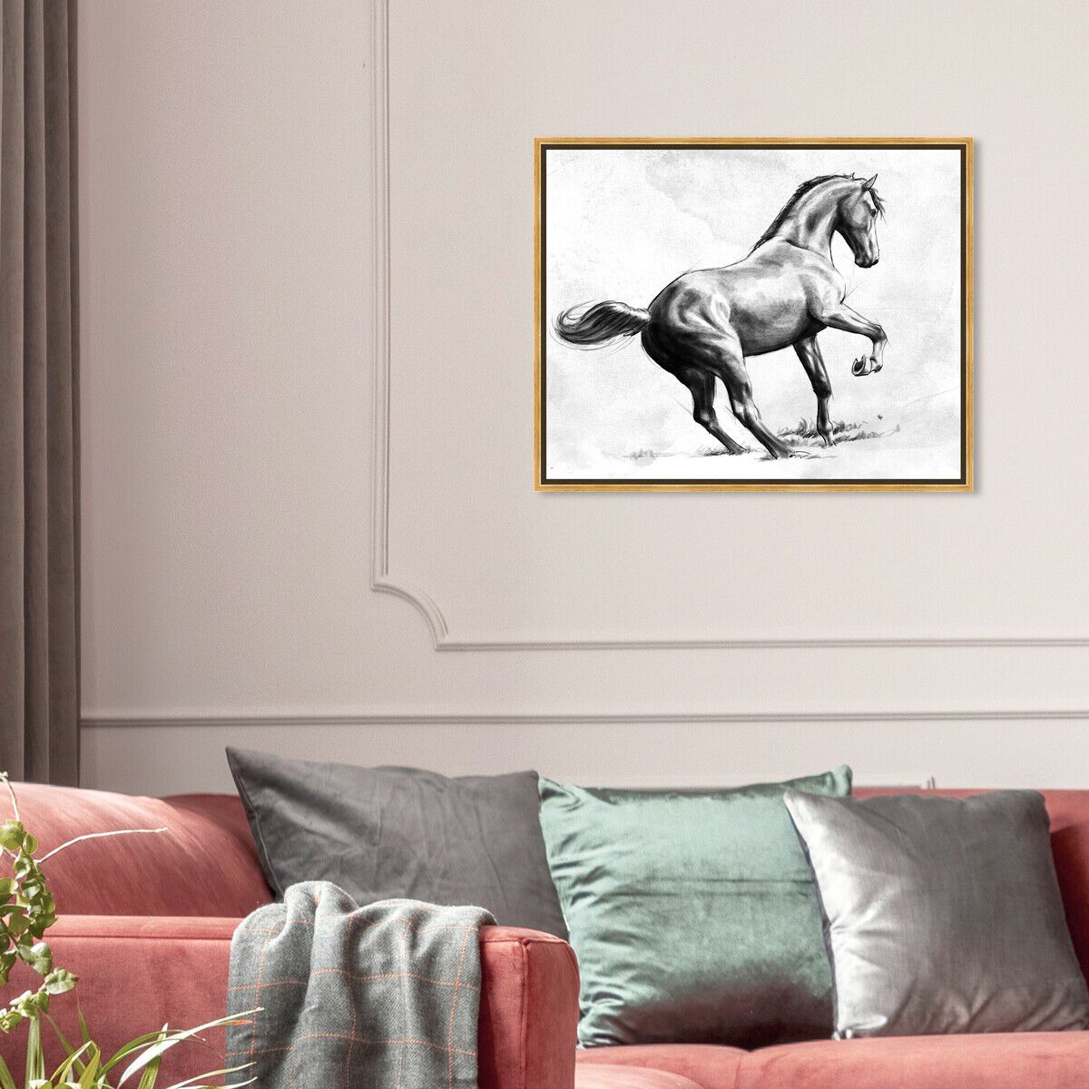 45x36/Framed Canvas/PSGLD