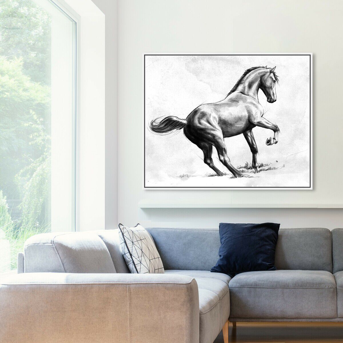 45x36/Framed Canvas/WFL