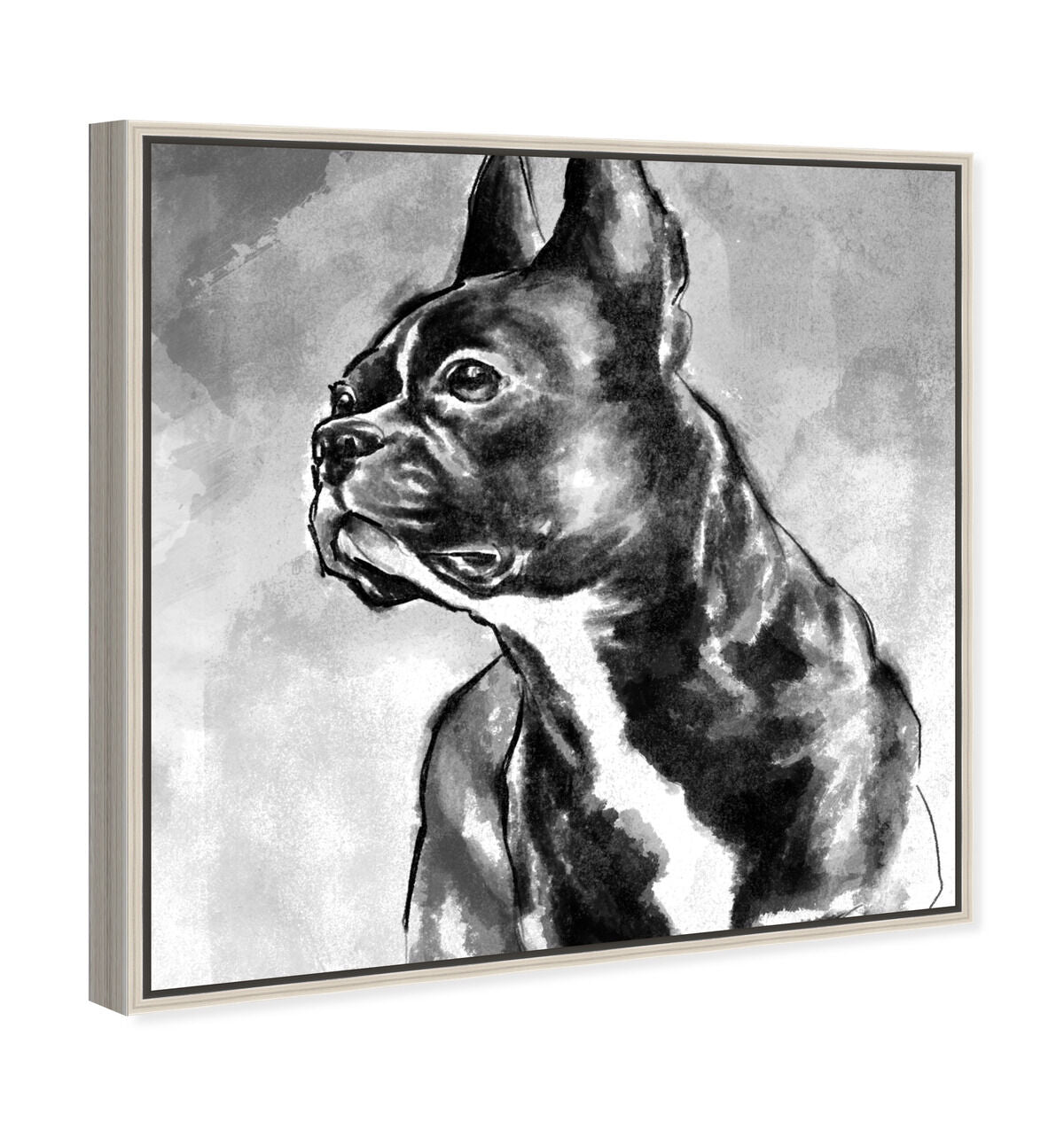 【新品】 オリバーガル OliverGal Headband Frenchie French Bulldog | Wall Art by Oliver Gal