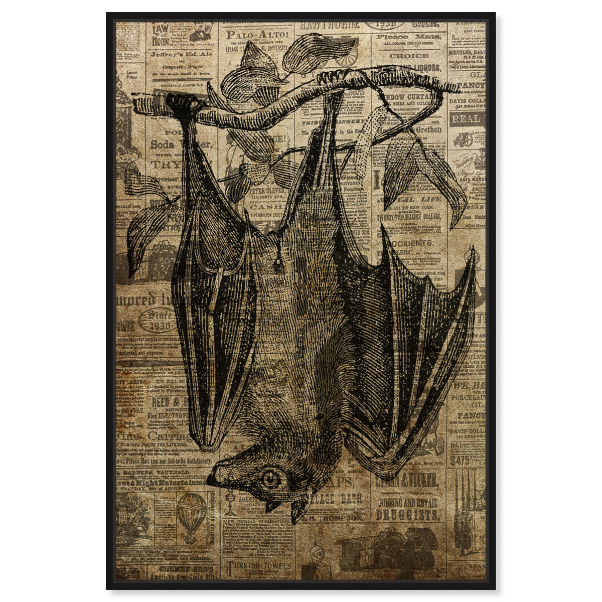 45x36/Framed Canvas/BFL