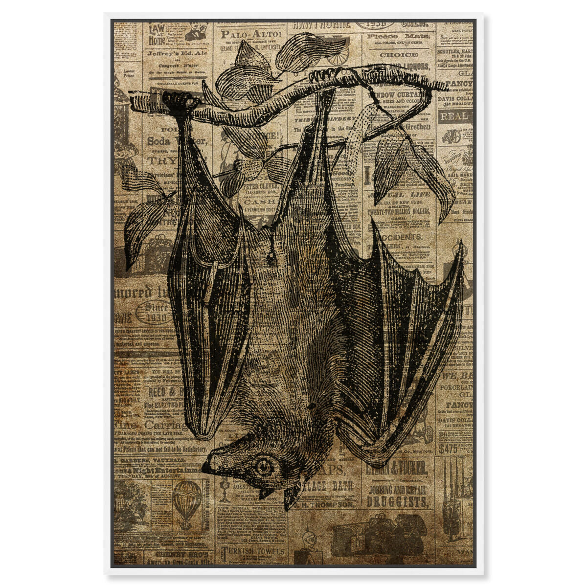 45x36/Framed Canvas/WFL