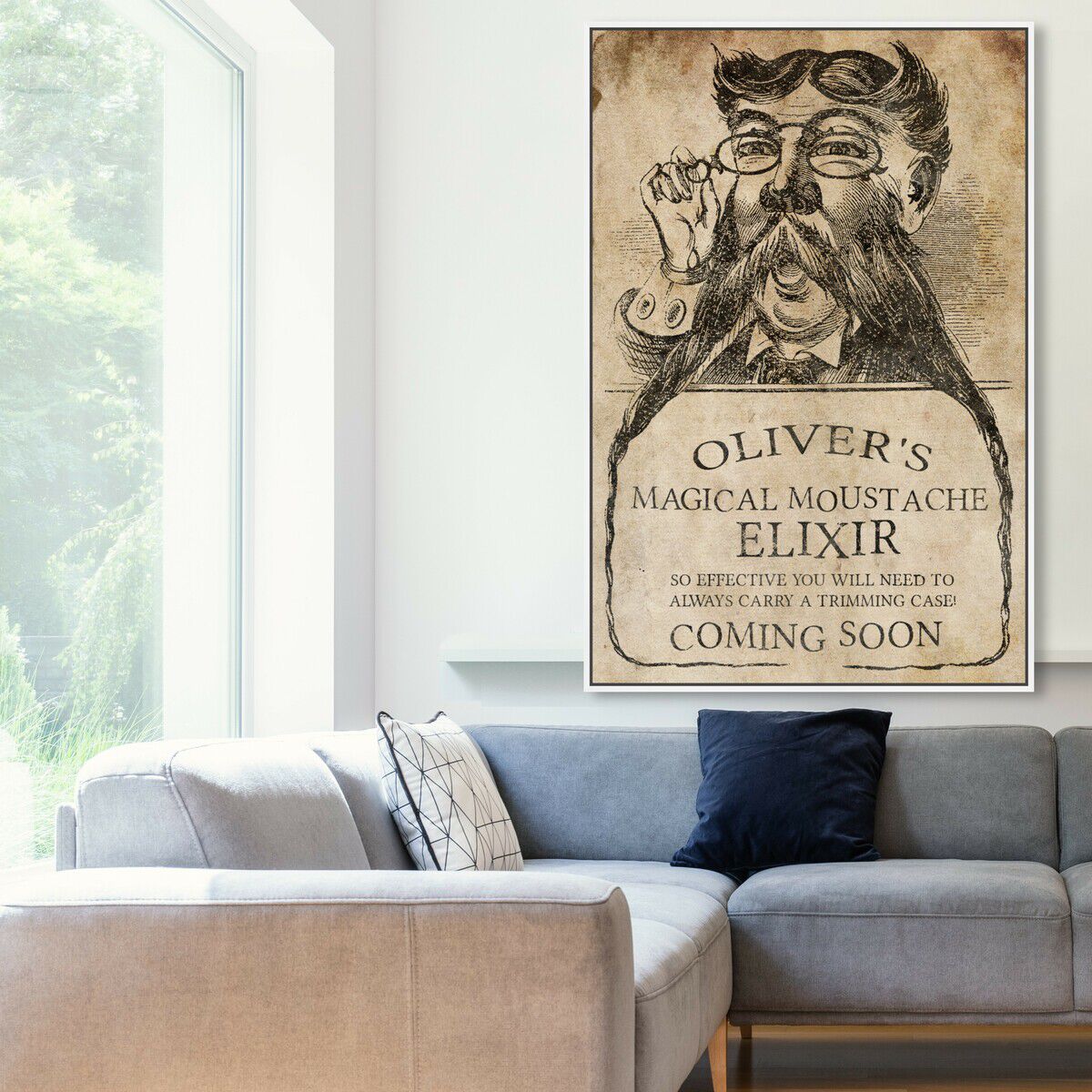 36x45/Framed Canvas/WFL