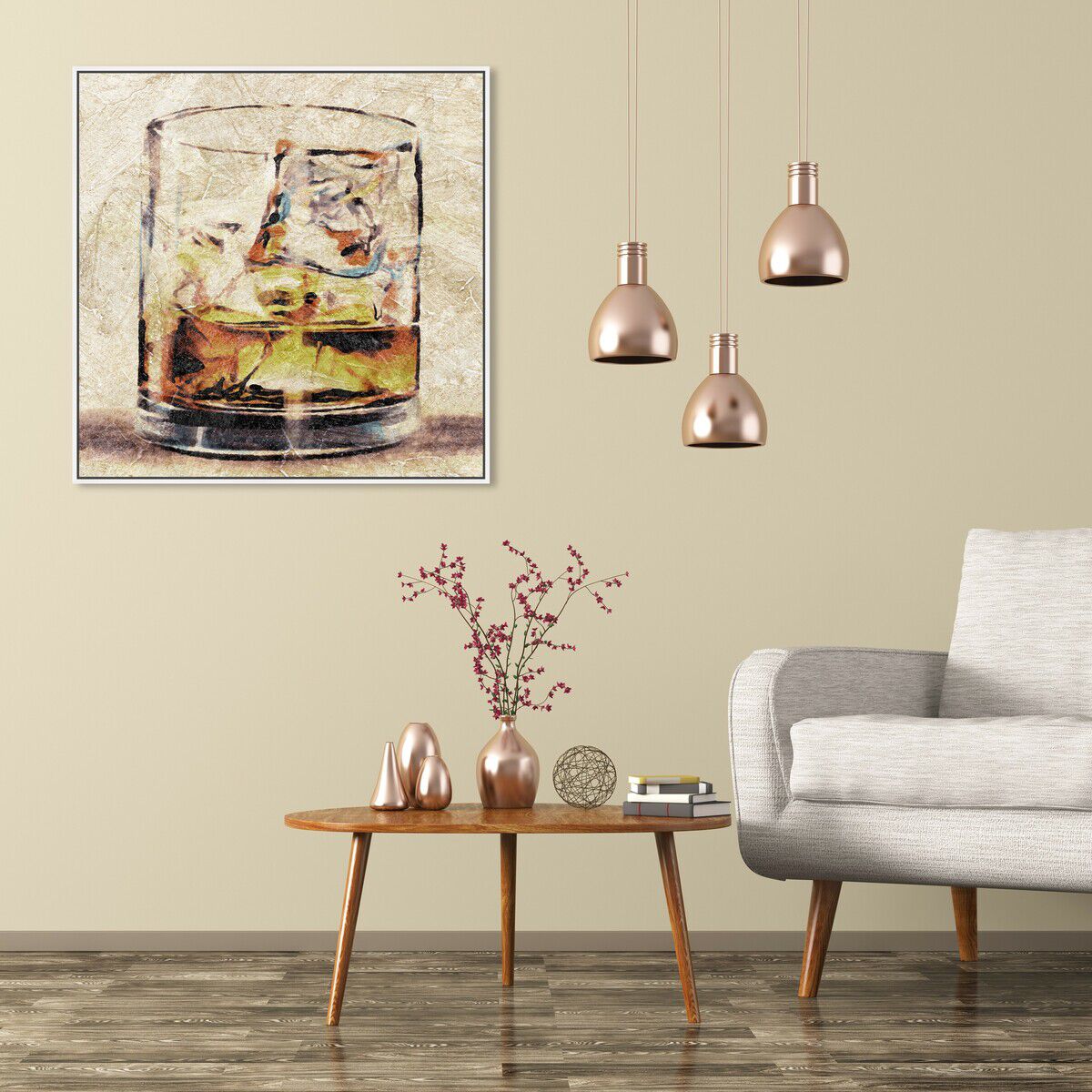 40x40/Framed Canvas/WFL