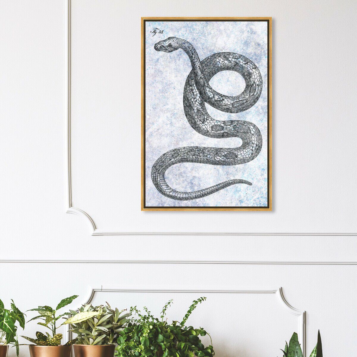 36x54/Framed Canvas/PSGLD