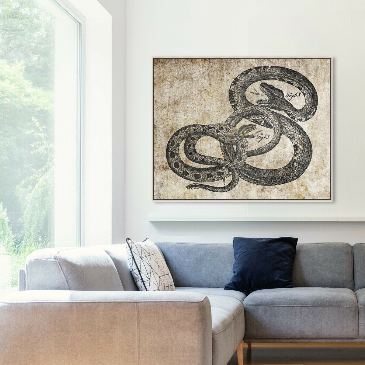 45x36/Framed Canvas/CFL
