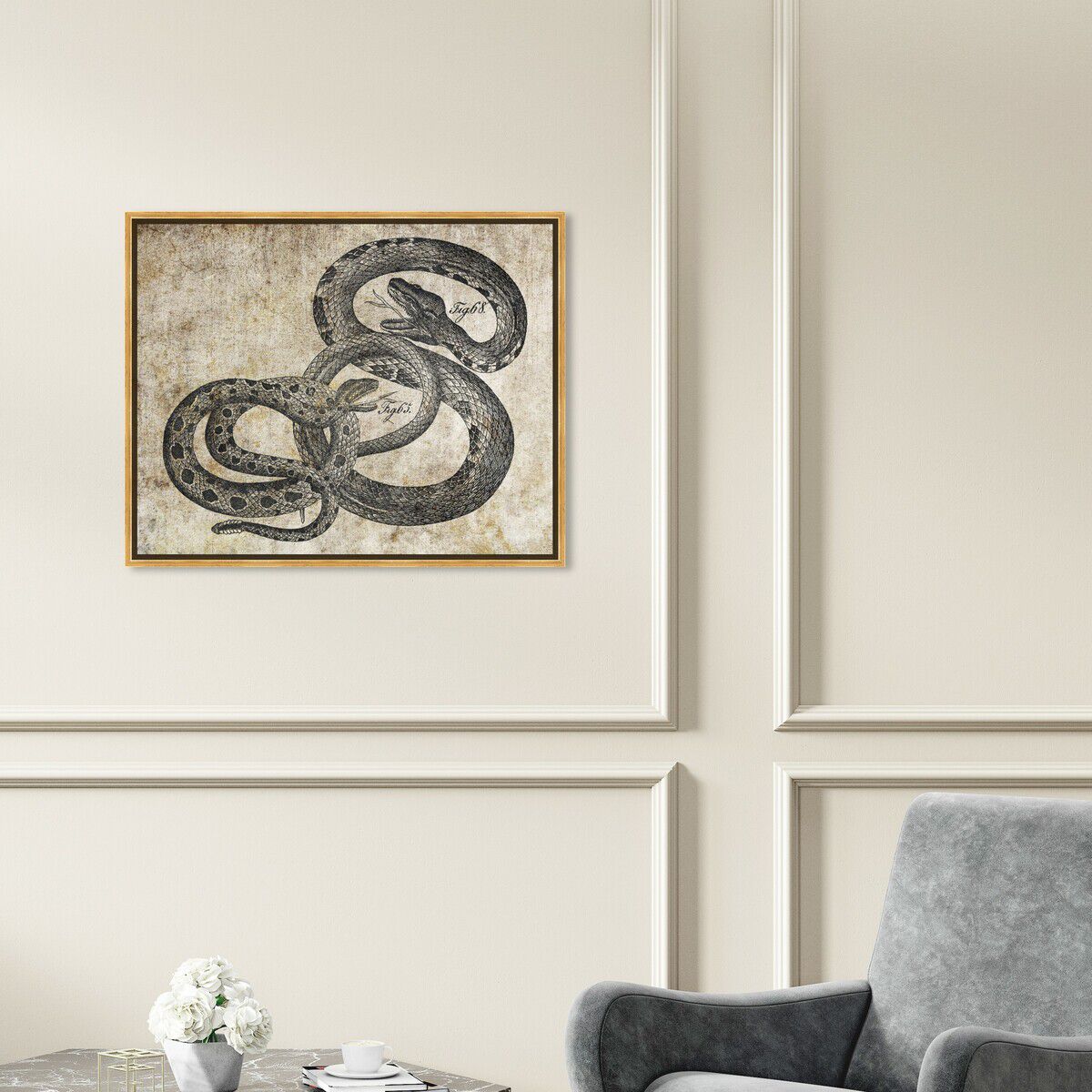 45x36/Framed Canvas/PSGLD