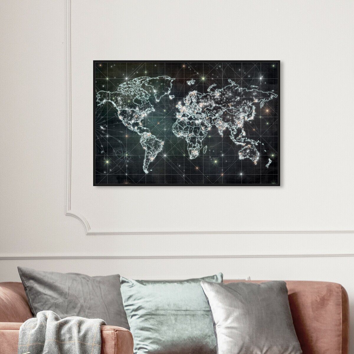 54x36/Framed Canvas/BFL