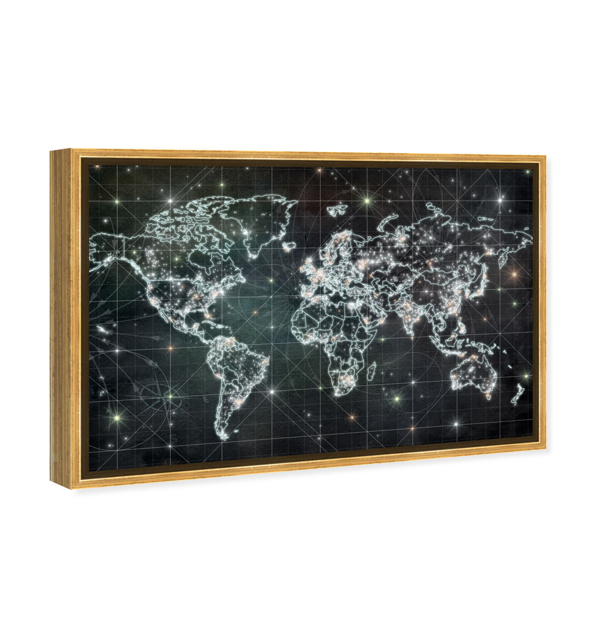 54x36/Framed Canvas/PSGLD