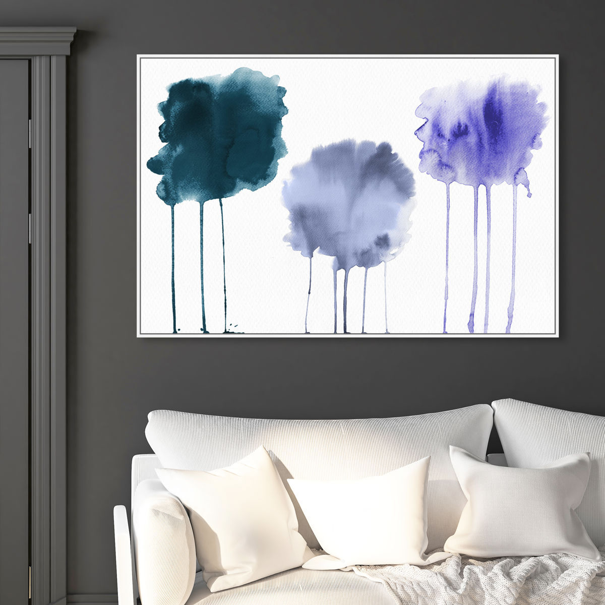 54x36/Framed Canvas/WFL