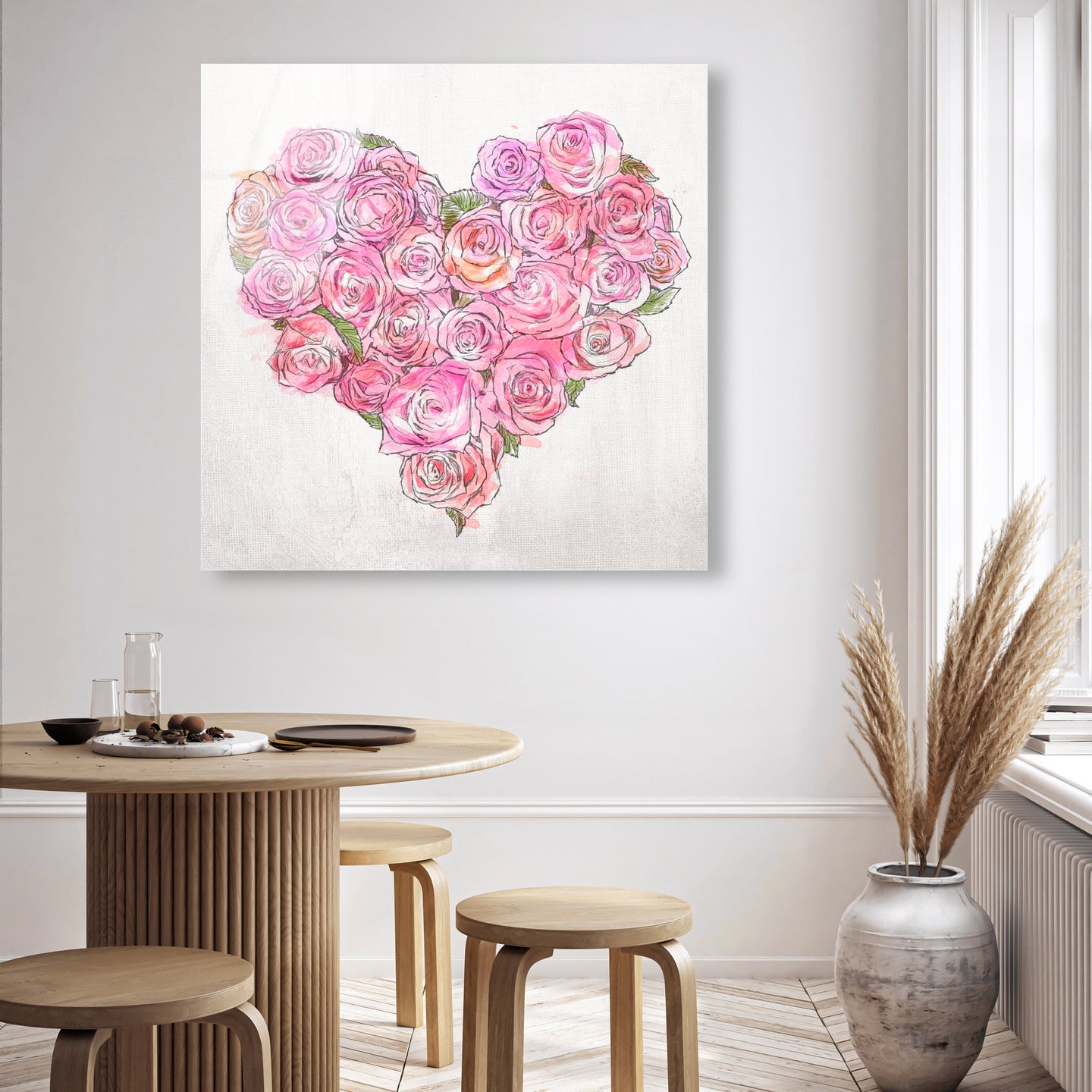 40x40/Acrylic/Unframed