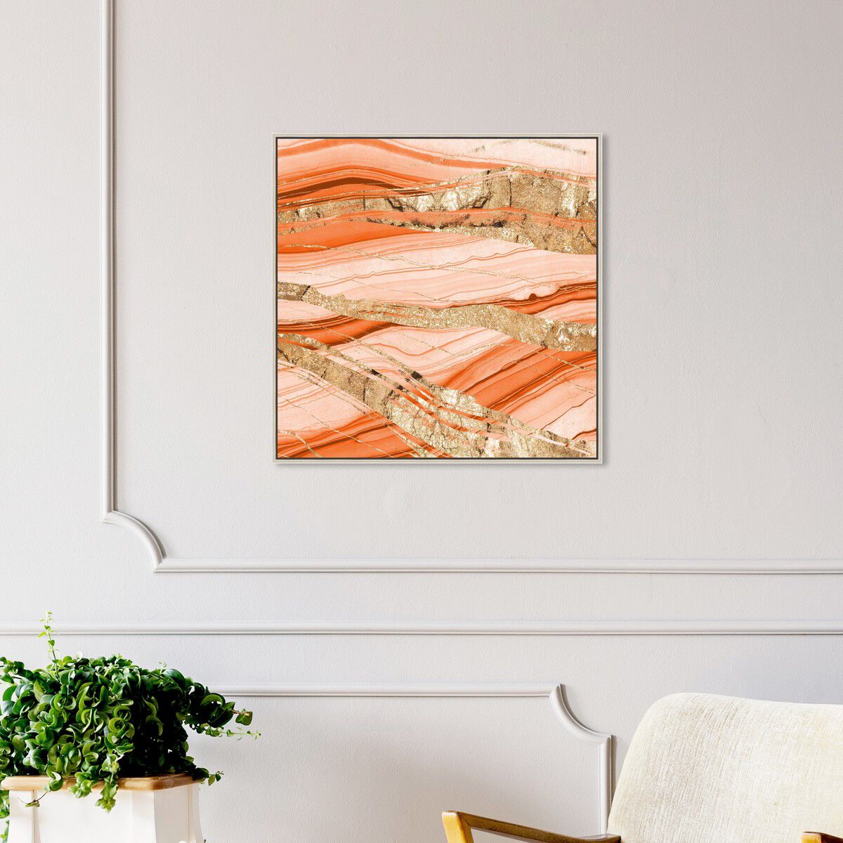 40x40/Framed Canvas/CFL